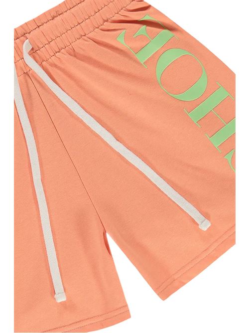shorts in felpa con logo SHOE | STAR5156-MPAPAYA