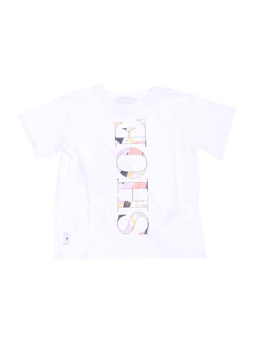 t-shirt girocollo in cotone SHOE | TESS0436WHI7ABS
