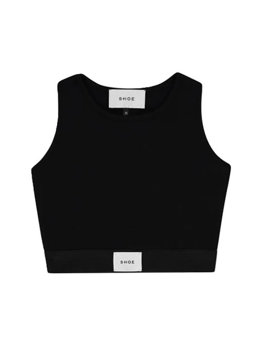 Top in cotone stretch SHOE | TRIXY2008-MBLACK