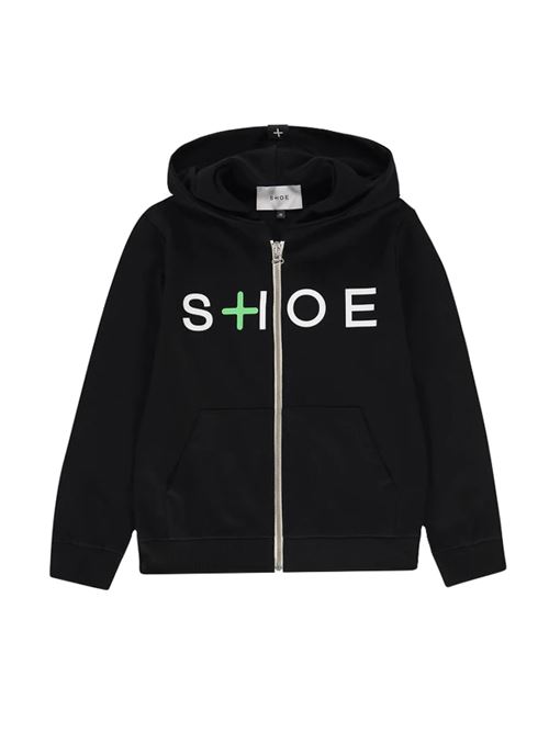 Sweatshirt with hood SHOE | ZANE2001-MBLACK