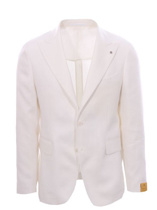 Natural stretch linen jacket TAGLIATORE | 1SVS26B320021X1075