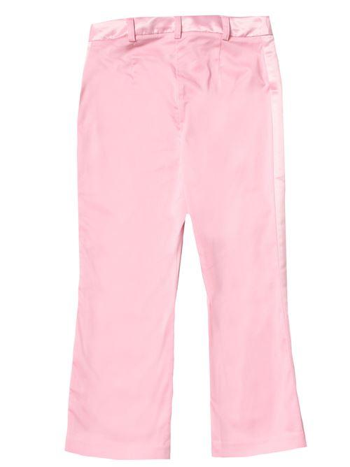 Pantalone con profili in raso TWINSET | GJ201210375