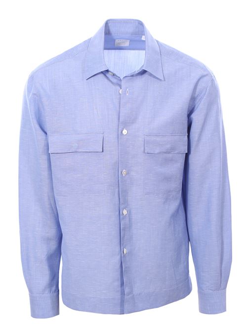 Cotton and linen over shirt XACUS | 41104ML11003