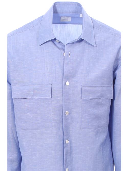 Cotton and linen over shirt XACUS | 41104ML11003