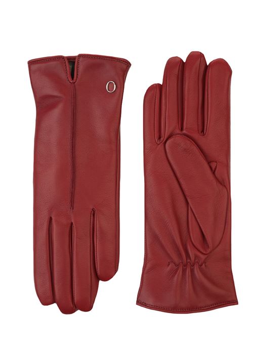 leather gloves nappa flake ORCIANI | GD0132NAPPAFLKEROSSO