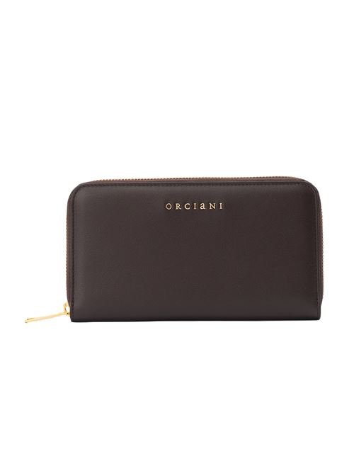 leather wallet ORCIANI | SD0047NAPPACIOCCOLATO