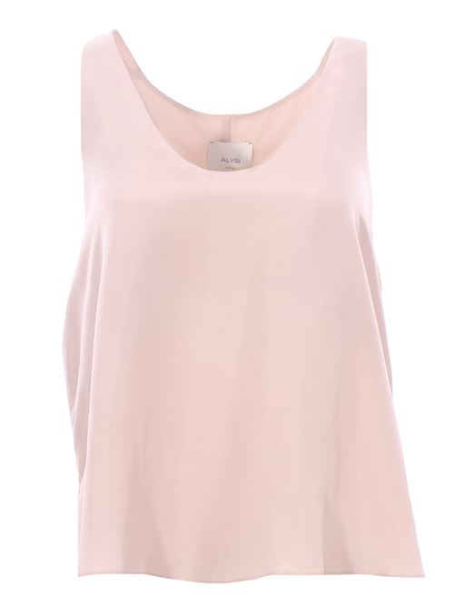 silk tank top ALYSI | 105212P5042PETALO