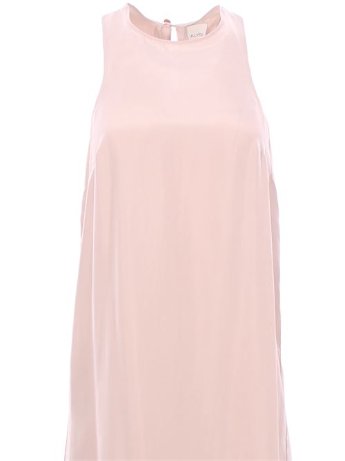 silk dress ALYSI | 105309P5042PETALO