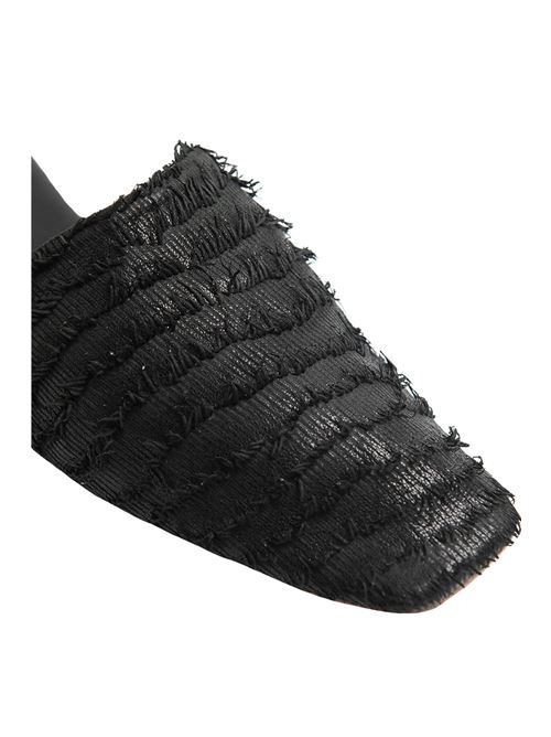 leather sabot ALYSI | 305621P5100NERO