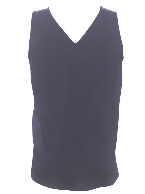 silk cadi blouse ANTONELLI | BERGAMOJ5808NT355CC813