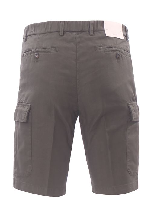 cotton and linen cargo shorts BRIGLIA | NEWPORT-540582