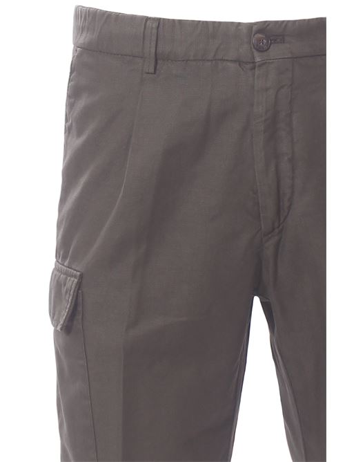 cotton and linen cargo shorts BRIGLIA | NEWPORT-540582