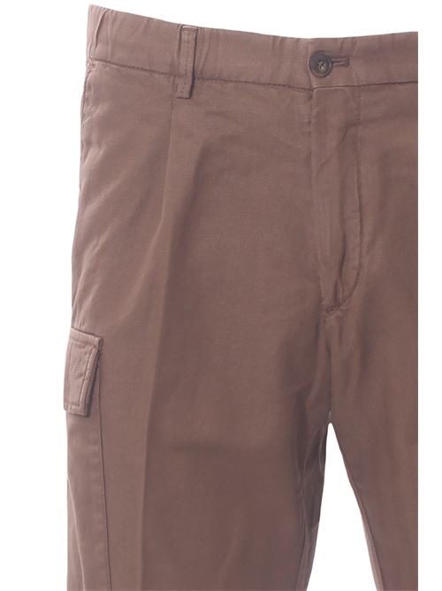cotton and linen cargo shorts BRIGLIA | NEWPORT-540586