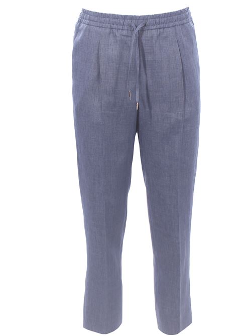 linen jogging pants BRIGLIA | WIMBLEDONW32511800061