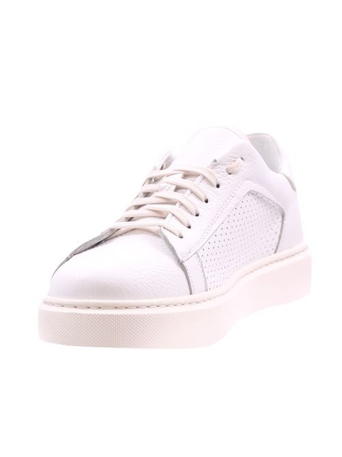 perforated deerskin sneakers CALCE | X1909MAGNUMBLANCOT10