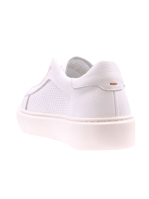 perforated deerskin sneakers CALCE | X1909MAGNUMBLANCOT10