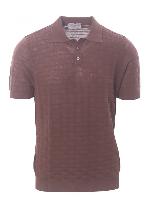 cotton and silk polo DETWELVE | BEU-5351614