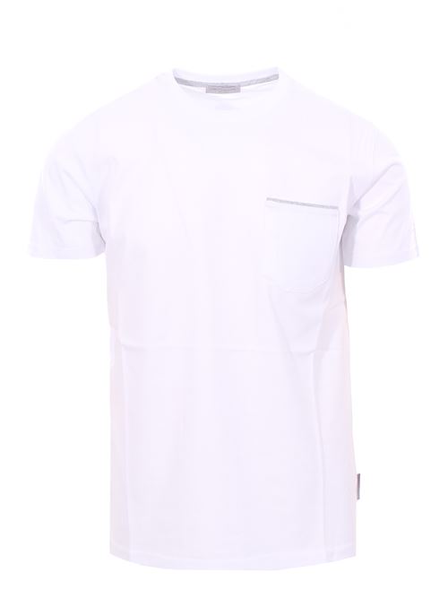 t-shirt with pocket DETWELVE | CU-651COTTONWHITE
