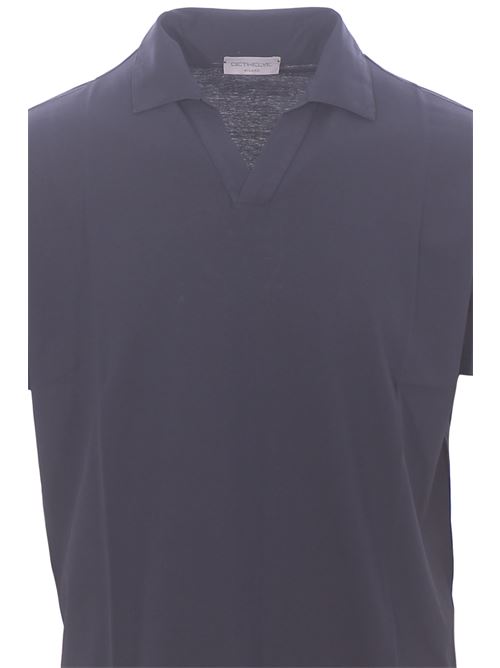 polo rugby ice crepe DETWELVE | E-RUSSELPOLOICECREPECOTTONNAVY