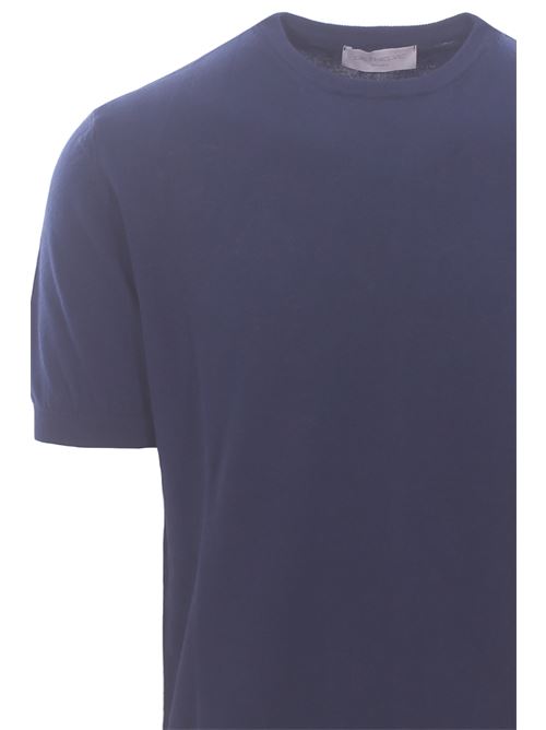 t-shirt crepe DETWELVE | F-6214COTTONCREPEMARINE