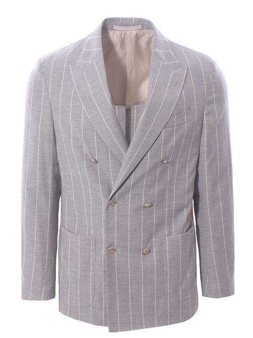 double breasted striped suit ELEVENTY | K70ABUB01/BOT-TES0K00413