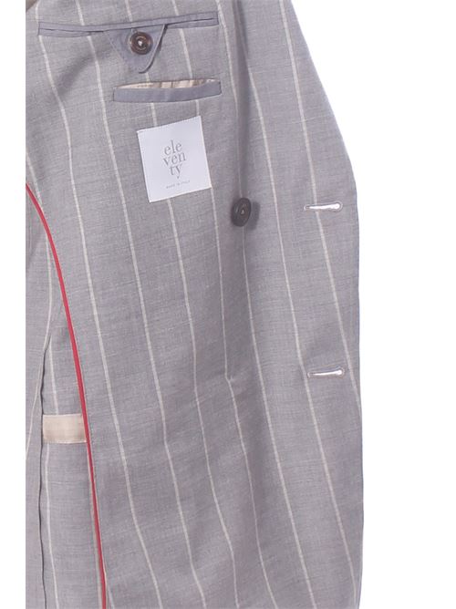 double breasted striped suit ELEVENTY | K70ABUB01/BOT-TES0K00413