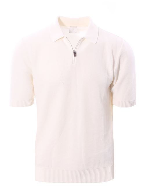 cotton polo with zip ELEVENTY | K76POLK15MAG0A00101