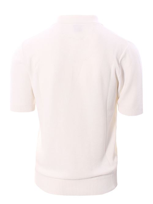 cotton polo with zip ELEVENTY | K76POLK15MAG0A00101