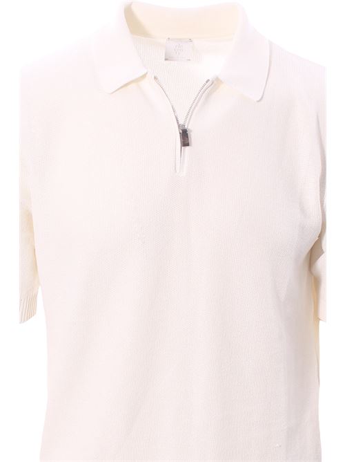 cotton polo with zip ELEVENTY | K76POLK15MAG0A00101