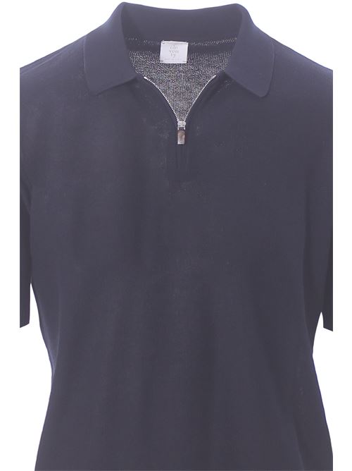 cotton polo with zip ELEVENTY | K76POLK15MAG0A00111