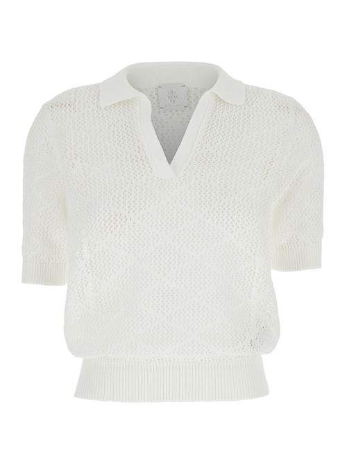 openwork polo sweater ELEVENTY | K81MAGK07MAG0A04001N