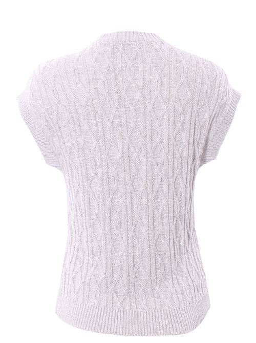 crew neck with applications ELEVENTY | K81MAGK26MAG0K03675