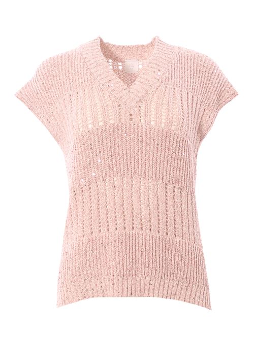 v-neck with applications ELEVENTY | K86MAGK22MAG0K056162