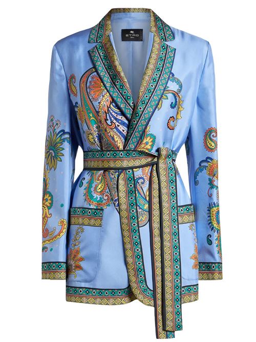 Silk twill dressing jacket ETRO | WRCA0017AK778X0885