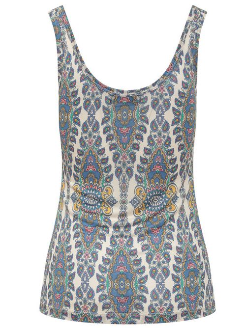 Printed viscose tank top ETRO | WRJA010299IA435X0800