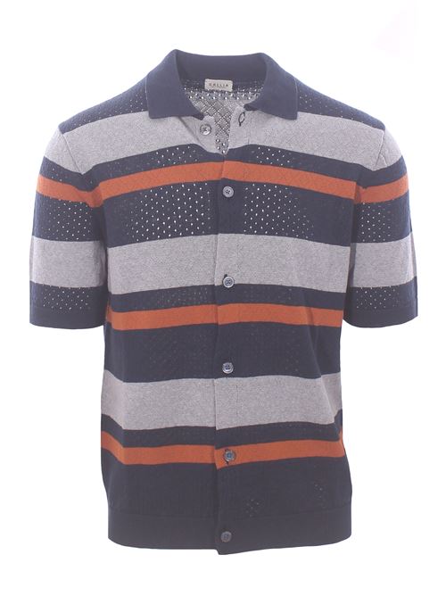 linen and cotton polo GALLIA | 617BERGMAN27