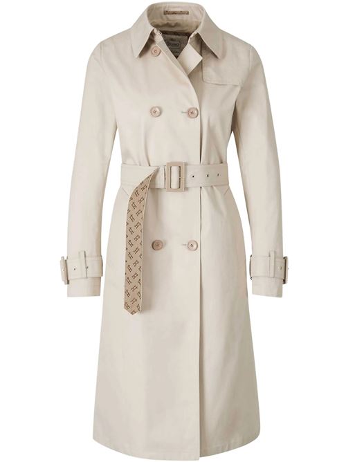 trench coat in delon and monogram lurex HERNO | IM000183D13218Z1985