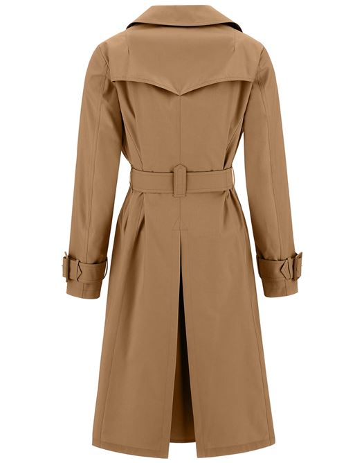trench coat in delon and monogram lurex HERNO | IM000183D13218Z2157