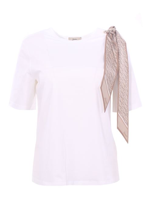 T-shirt with scarf HERNO | JG000276D520031201