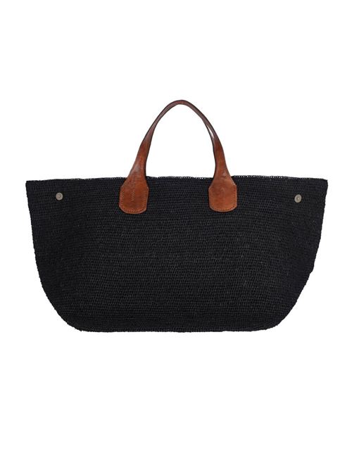 raphia hand bag IBELIV | RIOBLACK
