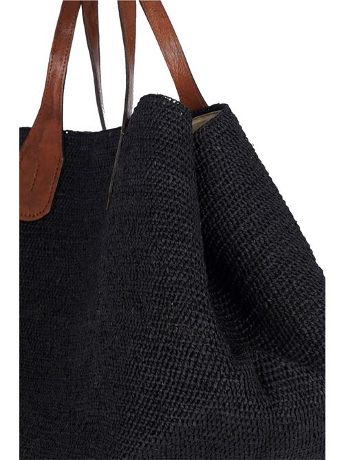 raphia hand bag IBELIV | RIOBLACK