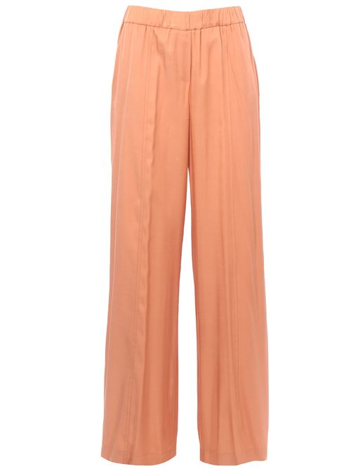 wide leg viscose pants NUDE | 1103E2524919