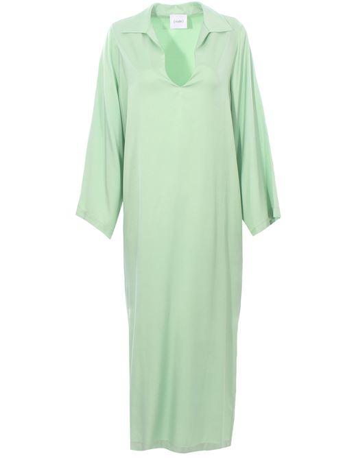 viscose long dress NUDE | 1103E25252133