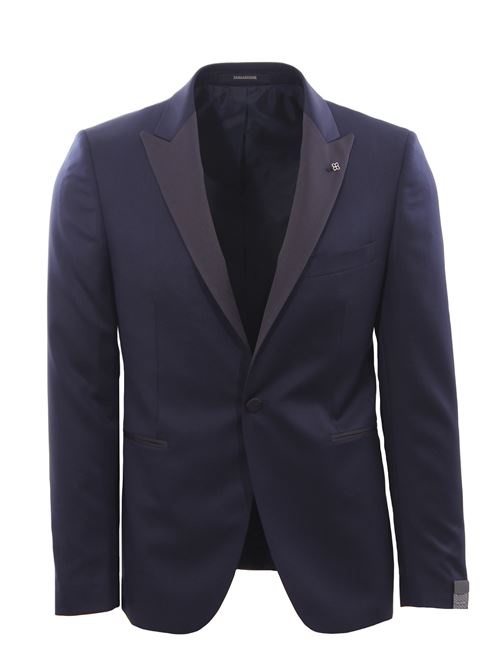 Tuxedo suit with peacked satin lapel TAGLIATORE | SFBR15A01060001I5014
