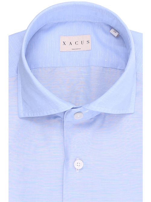 cotton and linen shirt XACUS | 81214ML742004