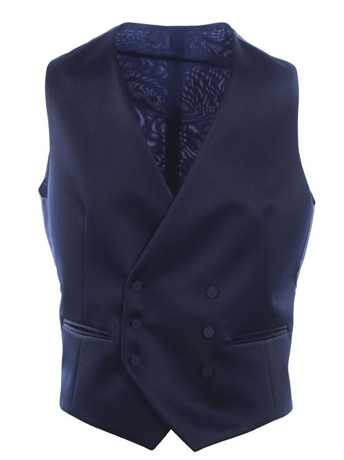 Double breasted tuxedo vest TAGLIATORE | PORTOS/FA1UEX006MARINO