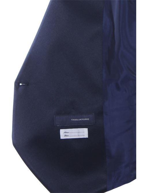 Double breasted tuxedo vest TAGLIATORE | PORTOS/FA1UEX006MARINO