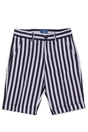Cotton and linen shorts FAY | 5M6159MD680100BL