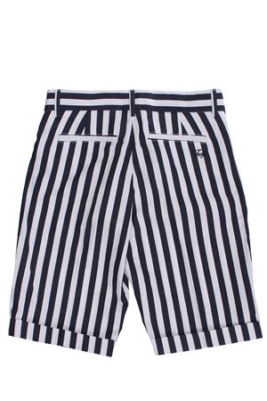 Cotton and linen shorts FAY | 5M6159MD680100BL