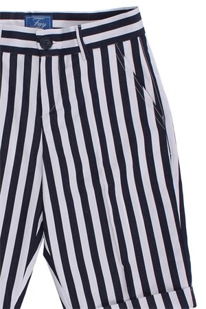 Cotton and linen shorts FAY | 5M6159MD680100BL